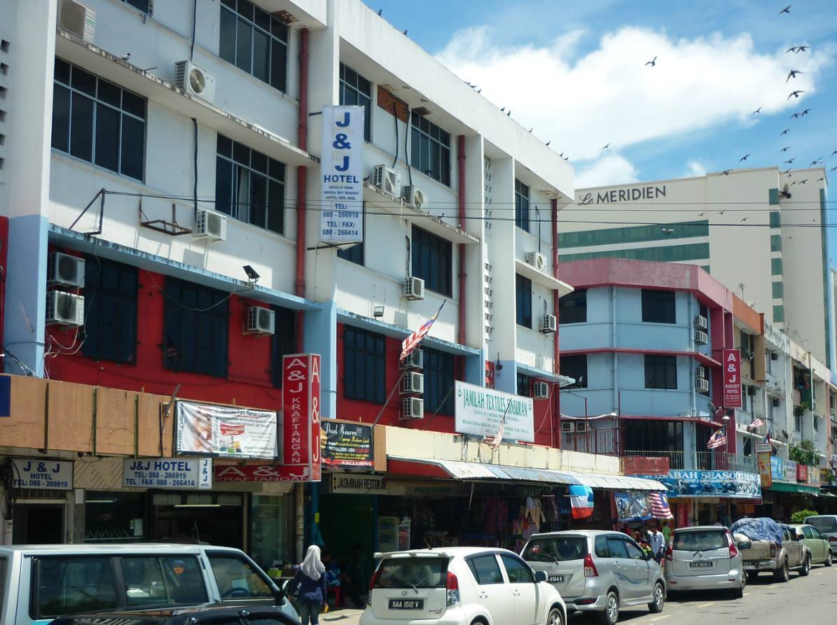 J &J Hotel Kota Kinabalu Exterior foto
